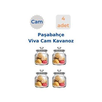 Paşabahçe Viva Cam Kavanoz Erzak Saklama Kabı