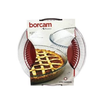 Paşabahçe Yuvarlak Borcam Tepsi Seti