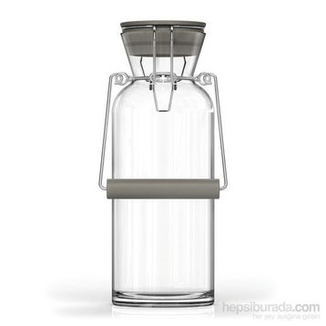 Paşabahçe Zest Glass 1,25 Lt Mavi Süt Şişesi