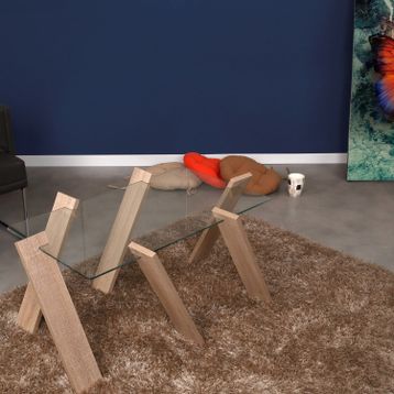 Pasific Home Roman Maxi Açık Meşe Orta Sehpa