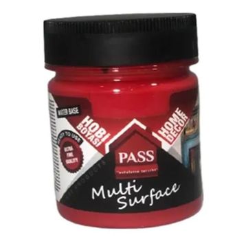 Pass 1037 Scarlet Kırmızı 120 Cc Multi Surface Hobi Boyası