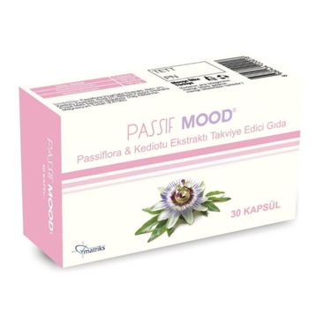 Passif Mood Passiflora Kediotu Ekstraktı 30 Kapsül