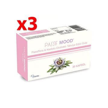 Passif Mood Passiflora Kediotu Ekstraktı 30 Kapsül
