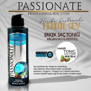 Passionate Argan Yağlı 250 ml Saç Masaj Toniği