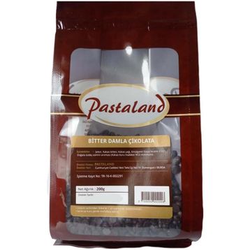 Pastaland 200 gr Bitter Damla Çikolata