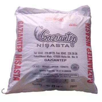 Pastaland 25 kg Gaziantep Buğday Nişasta