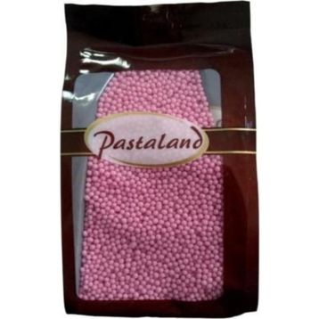Pastaland Boncuk Pembe 1 kg Pasta Süsü