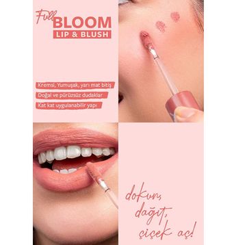 Pastel Full Bloom Lip Blush 72 Groovy 4.8 ml Dudak ve Yanak Renklendirici