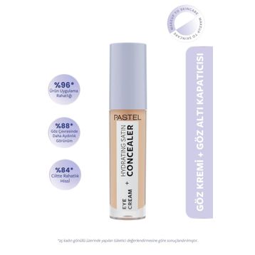 Pastel Make Up To Skin Care Hydrating 63 Milkshake Göz Altı Kapatıcısı ve Göz Kremi