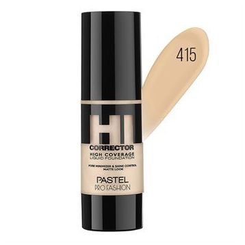 Pastel No 415 Hi Corrector High Coverage Liquid Foundation