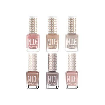 Pastel Nude 6'lı Oje Seti