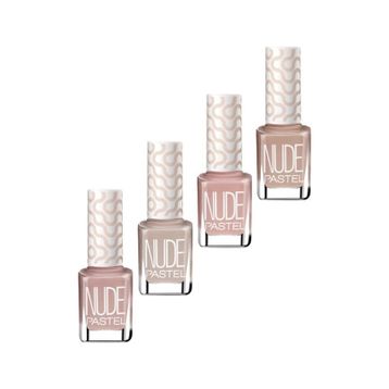 Pastel Nude 752-755-756-757 4'lü Oje Set