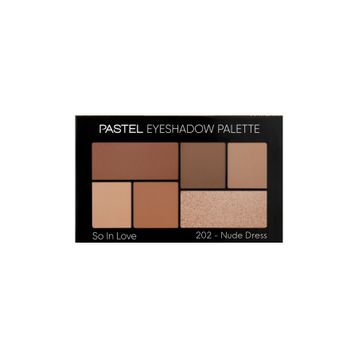 Pastel Profashion So In Love 202 Nude Dress 6'lı Eyeshadow Palette