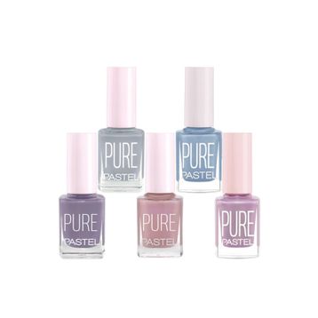 Pastel Pure 606-603-615-612-607 5 Adet Oje
