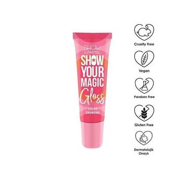 Pastel Show Magic Gloss 9 ml Dudak Parlatıcısı