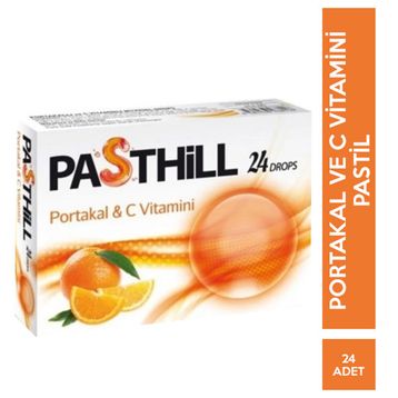 Pasthill Portakal C Vitamini 2x24 Pastil