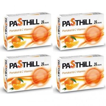 Pasthill Portakal C Vitamini 4x24 Pastil