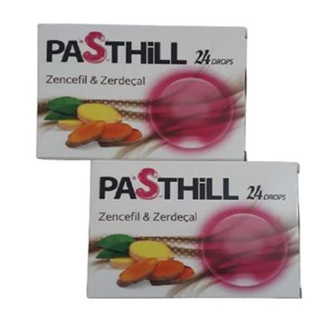 Pasthill Zencefil Zerdeçal 2x24 Adet Pastil