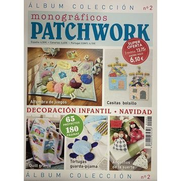 Patchwork No:2 Nakış Elişi Hobi Dergisi