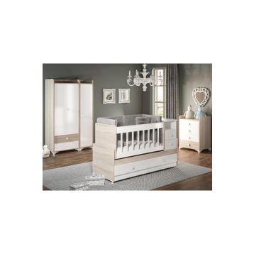 Patiko SW 704A Büyüyebilen Sonomo Kahverengi Bebek Odası Takımı