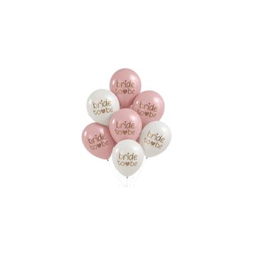 Patladı Gitti 12 inç Bride To Be Temalı Pastel 10 Adet Balon