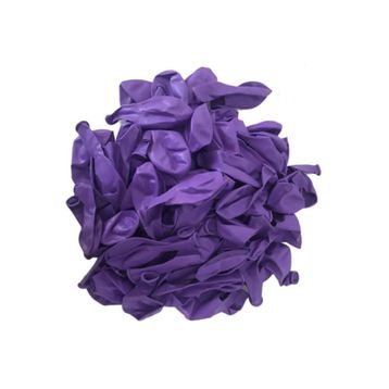 Patladı Gitti 12 inç Lila 10 Adet Balon