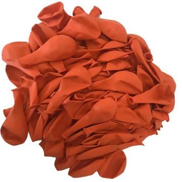 Patladı Gitti 12 inç Turuncu 10 Adet Balon
