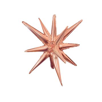 Patladı Gitti 27 inç 60 cm Rose Gold Kutup Yıldızı Folyo Balon