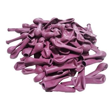 Patladı Gitti 5 inç Mürdüm 10 Adet Mini Balon