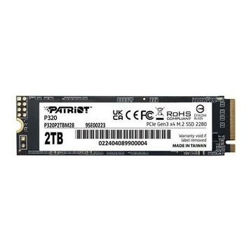 Patriot P320P2TBM28 P320 2 TB 3000/2200 MB/s M.2 2280 PCIe 3.0 NVMe SSD