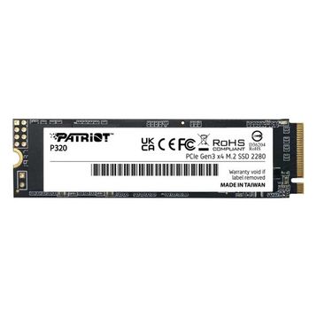 Patriot P320P2TBM28 P320 2 TB 3000/2200 MB/s M.2 2280 PCIe 3.0 NVMe SSD