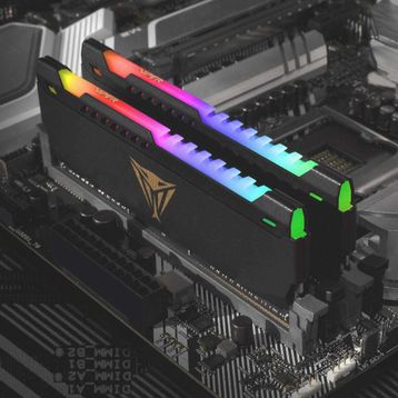 Patriot PVSR416G320C8K 16GB 8gbx2 3200MHZ Ddr4 Viper Dual Rgb Oyuncu Masaüstü Ram