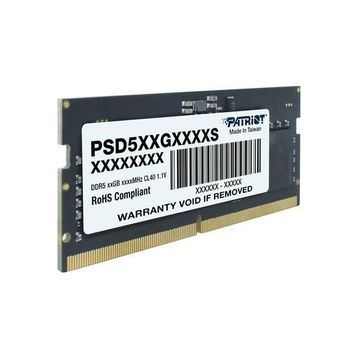 Patriot Signature Line PSD532G56002S 5600 MHz SODIMM DDR5 CL46 32 GB Ram