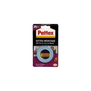 Pattex 1871238 Çift Taraflı Extra Montaj Bant