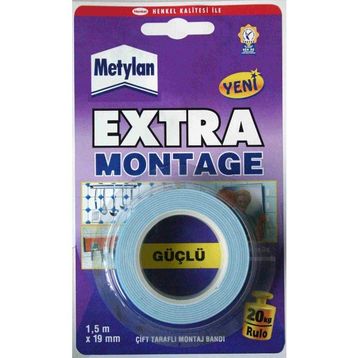 Pattex 1871238 Çift Taraflı Extra Montaj Bant