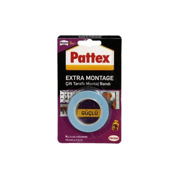Pattex 1871238 Çift Taraflı Extra Montaj Bant