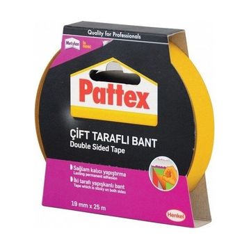 Pattex Çift Taraflı 25 mt x 19 mm Bant