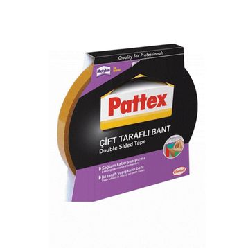 Pattex Çift Taraflı 25 mt x 19 mm Bant