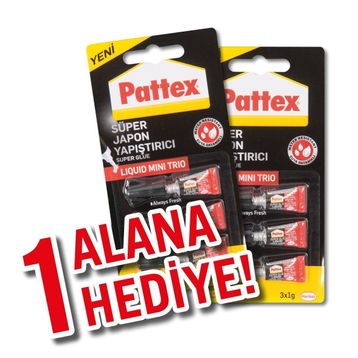 Pattex Mini Trio Yapıştırıcı