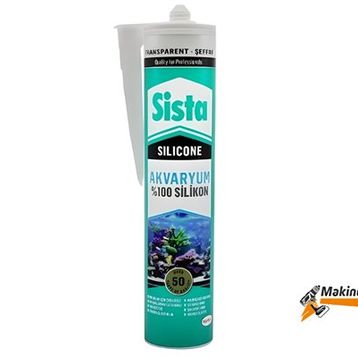 Pattex Sista Şeffaf Akvaryum Silikon