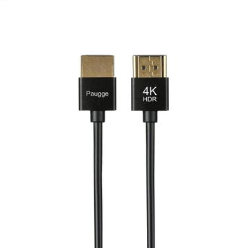 Paugge 1 mt 2.0B Slim Premium Sertifikalı HDMI Kablo