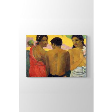 Paul Gauguin - Three Tahitians Tablosu