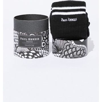 Paul Kenzie Shadow Motley Socks Unisex Nakışlı Uzun Tenis Çorap