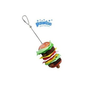 Pawise Hamburger Şekilli Kuş Oyuncağı