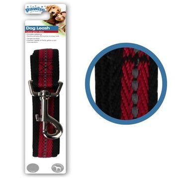 Pawise Kırmızı Yansıtıcılı S 1.2 m 25 mm Köpek Uzatma Tasması