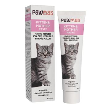Pawmas Kitten Mother Paste Yavru Bağışıklık Destekleyici 100 gr Kedi Macunu