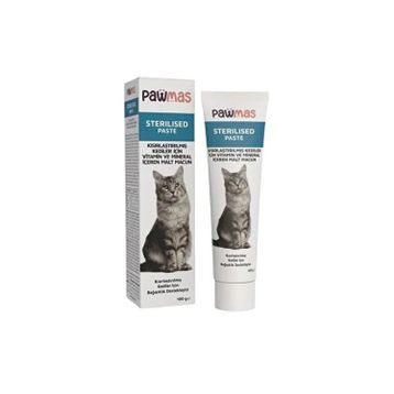 Pawmas Sterilised Kısırlaştırılmış Bağışıklık Destekleyici 100 gr Kedi Macunu