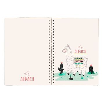 Paytak Moda PYTKDT0232 A5 No Problama Lama Tasarım 96 Yaprak Çizgisiz Spiralli Defter
