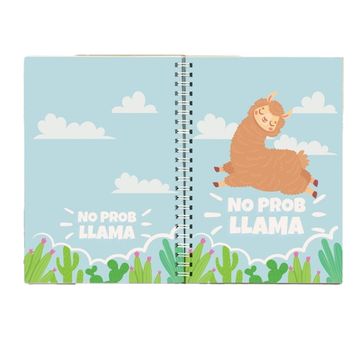 Paytak Moda PYTKDT0237 A5 No Problama Lama Tasarım 96 Yaprak Çizgisiz Spiralli Defter
