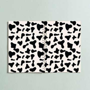 Paytak Moda PYTKDT0250 Desenli A5 96 Yaprak Çizgisiz Spiralli Defter